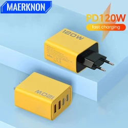 2 USB 2 Type Multi Port Wall Charger USB PD Adapter For Xiaomi iPhone 13 12 for Samsung Mobile Phone Plug Charging