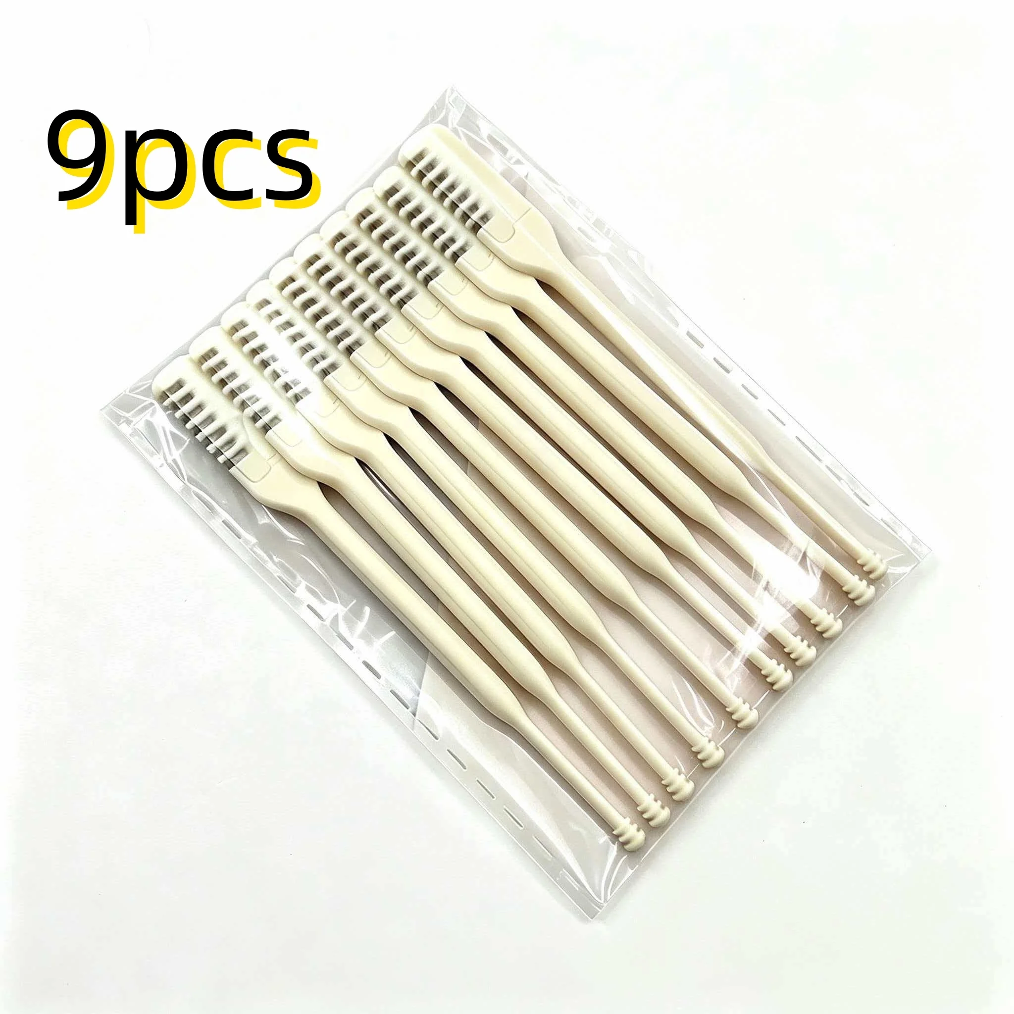 9-piece Set: 360-degree Rotating Nose Hair Trimmer, Body Hair Trimmer and Brush, Stainless Steel Safe Nose Hair Trimmer