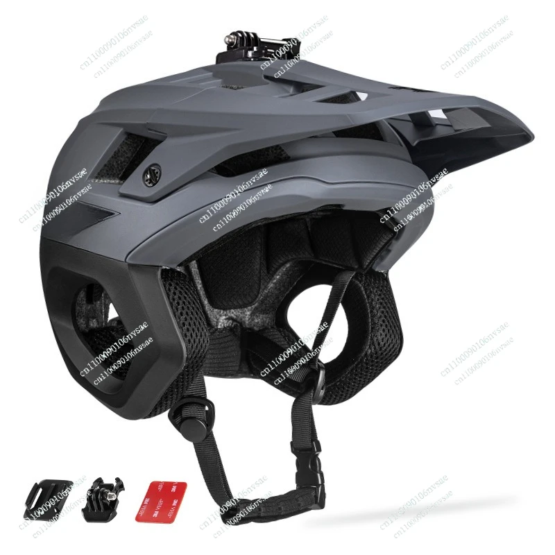 

Cross-Border Winter Bike Mountain Bike Competition Integrated Forming Ear Protection Off-Road Skateboard Riding Helmet