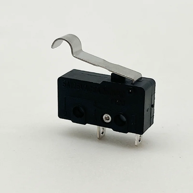 5 قطعة الفضة 2pin الاتصال التبديل الجزئي NO/NC مفتاح حد صغير 3A 5A 10A 250VAC قوس رافعة المفاجئة العمل