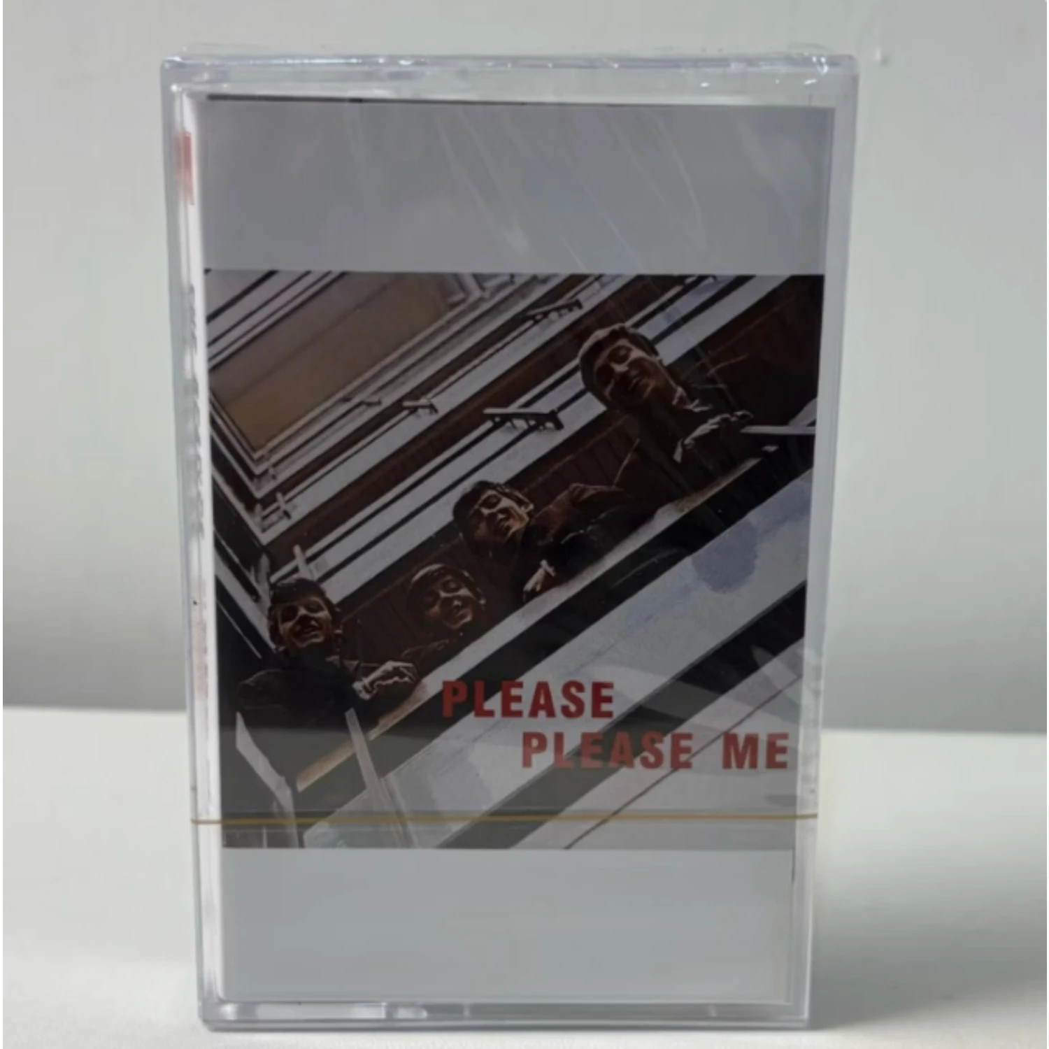 

Classic British Rock Retro Music Cassette Tape Band Group Portrait Cover Premium Collectible Tape for Rock Enthusiasts