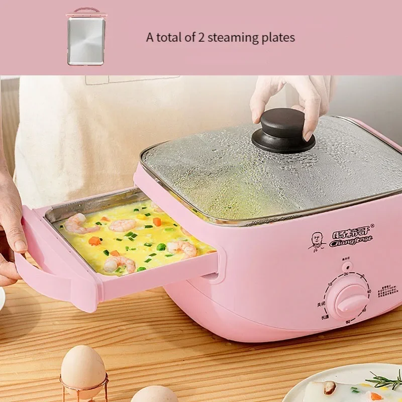 steamed-rice-noodles-machine-household-small-multi-functional-breakfast-machine-drawer-type-net-red-mini-electric-steamer