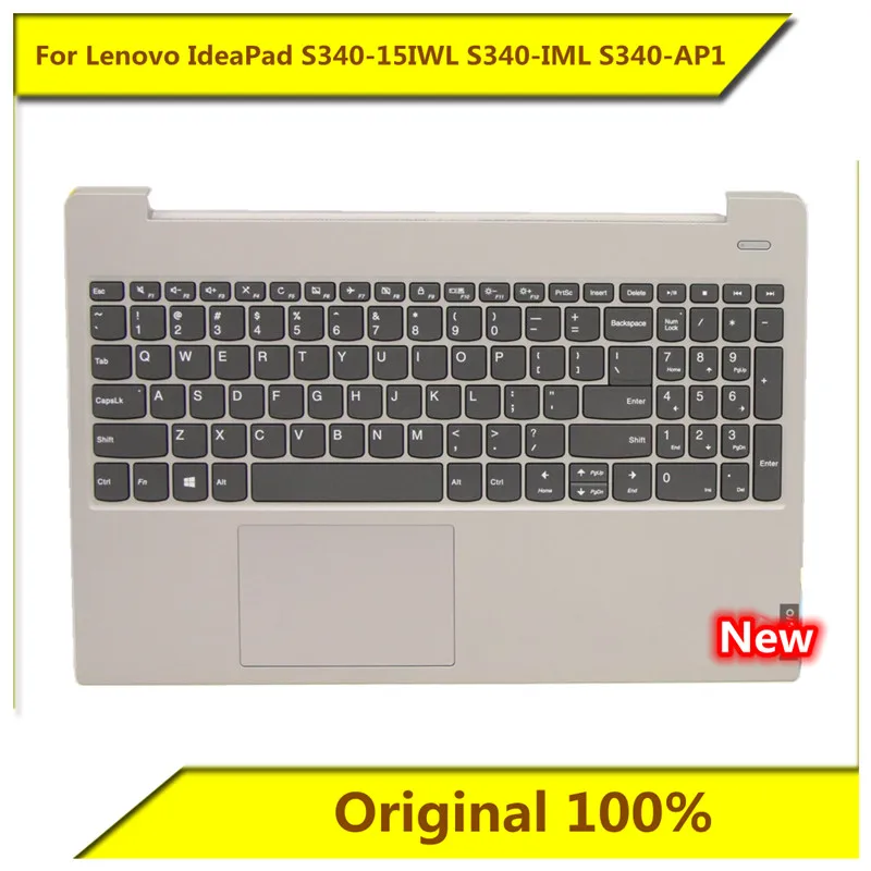 

Для Lenovo IdeaPad S340-15IWL S340-IML S340-AP1 C корпус клавиатуры держатель сенсорной панели новый оригинальный для ноутбука Lenovo