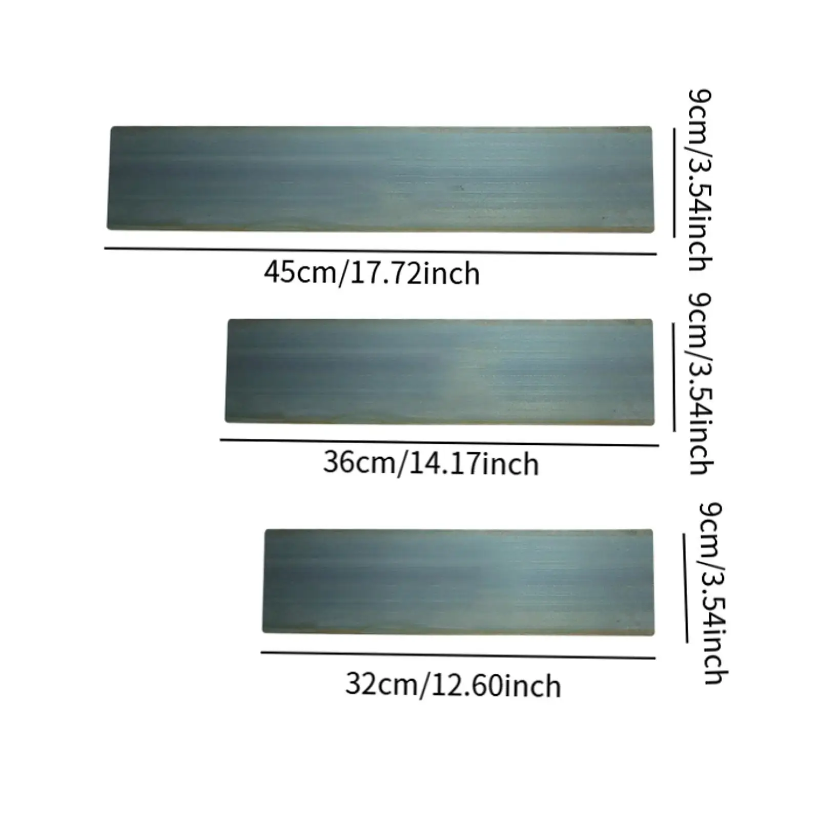 Automotive Body Filler Spreader Steel Scraper Multi Size Tool for Car Film Application and Wall Paint
