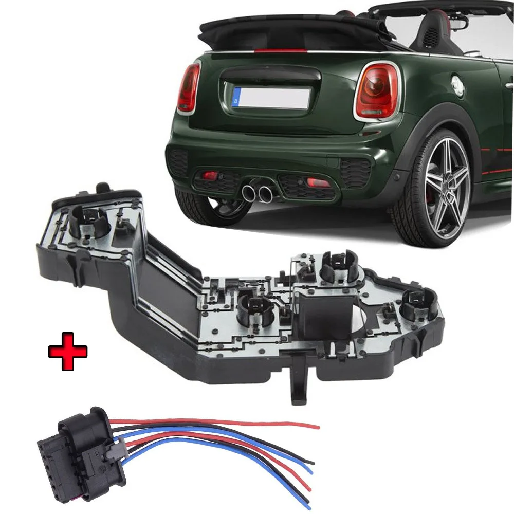 

Для BMW MINI ONE COOPER JCW F55 F56 F57 ЗАДНЕЙ ФОНАР ДЕРЖАТЕЛЬ ЛАМПА Гнездо и предварительно смонтированный разъем 2013-2018
