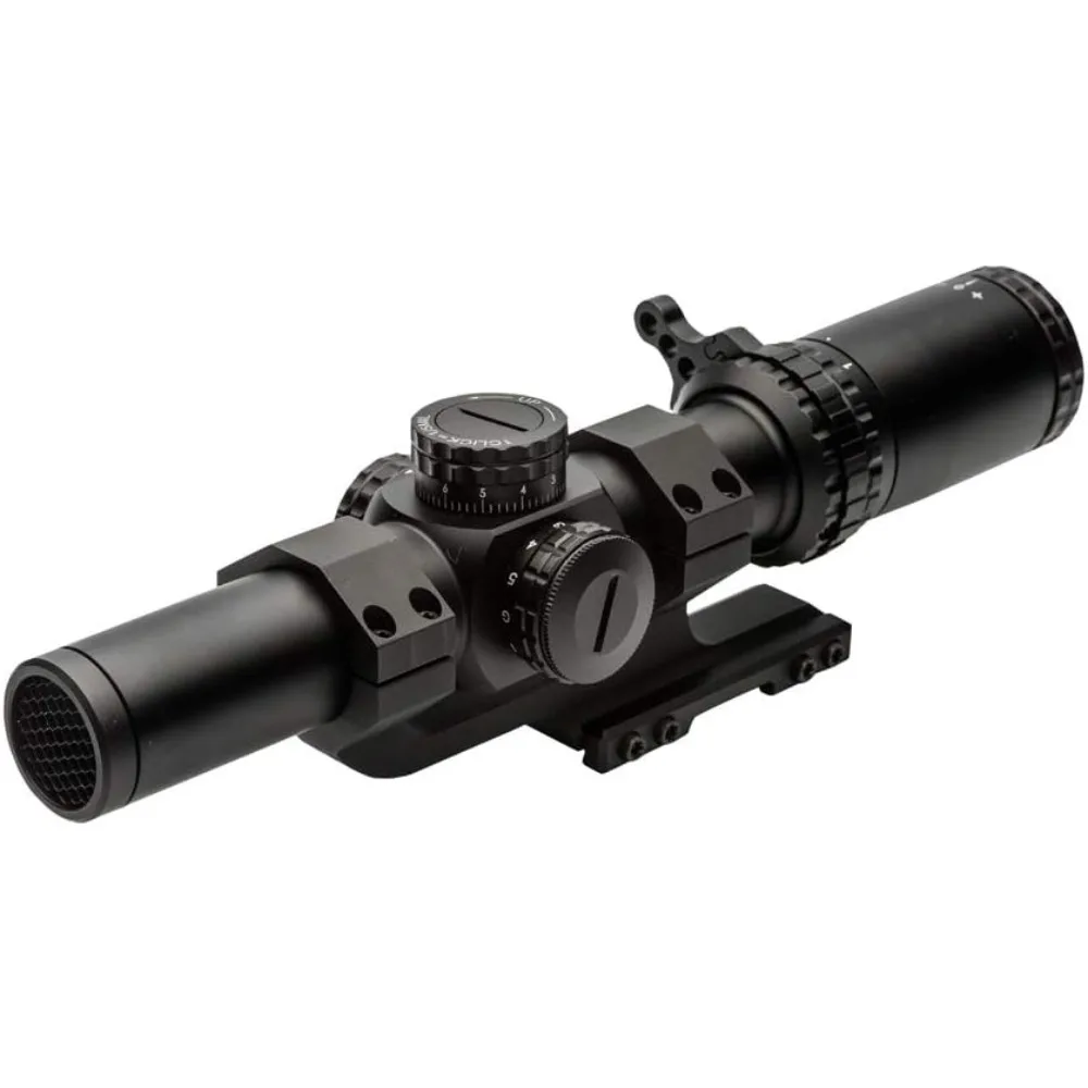 

Rifle Scope, Single Piece 30mm Hard Anodized Tube, Shockproof, Anti Fog, Waterproof, Very Suitable for Remote or Observation