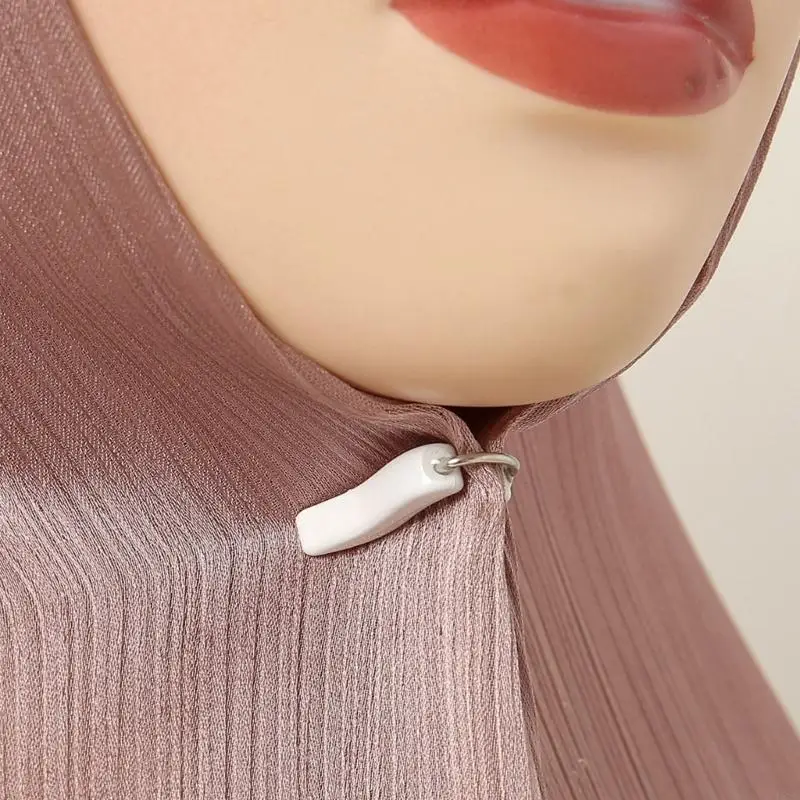 P88B 6 stuks chique hijab broche multifunctionele sjaal pinnen veelzijdige trui sjaal clips