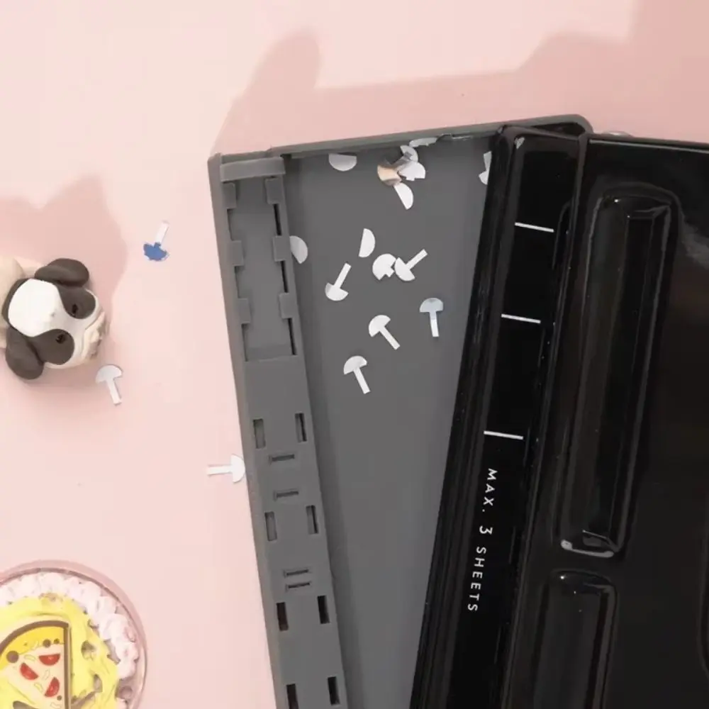 Handwerk Maschine Punch Disc Ring Discbound Manuelle DIY Papier Cutter Positionierung Puncher Pilz Loch Pilz Loch Puncher Notebook