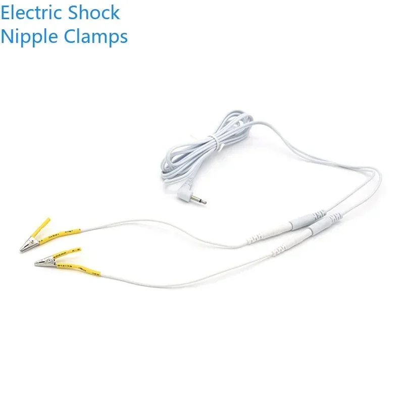 الحلمة المشابك البظر كليب محفز الشفرين كليب تدليك الثدي الجنس لعب للزوجين الرقيق أدوات الجنس BDSM صدمة كهربائية المعادن #3