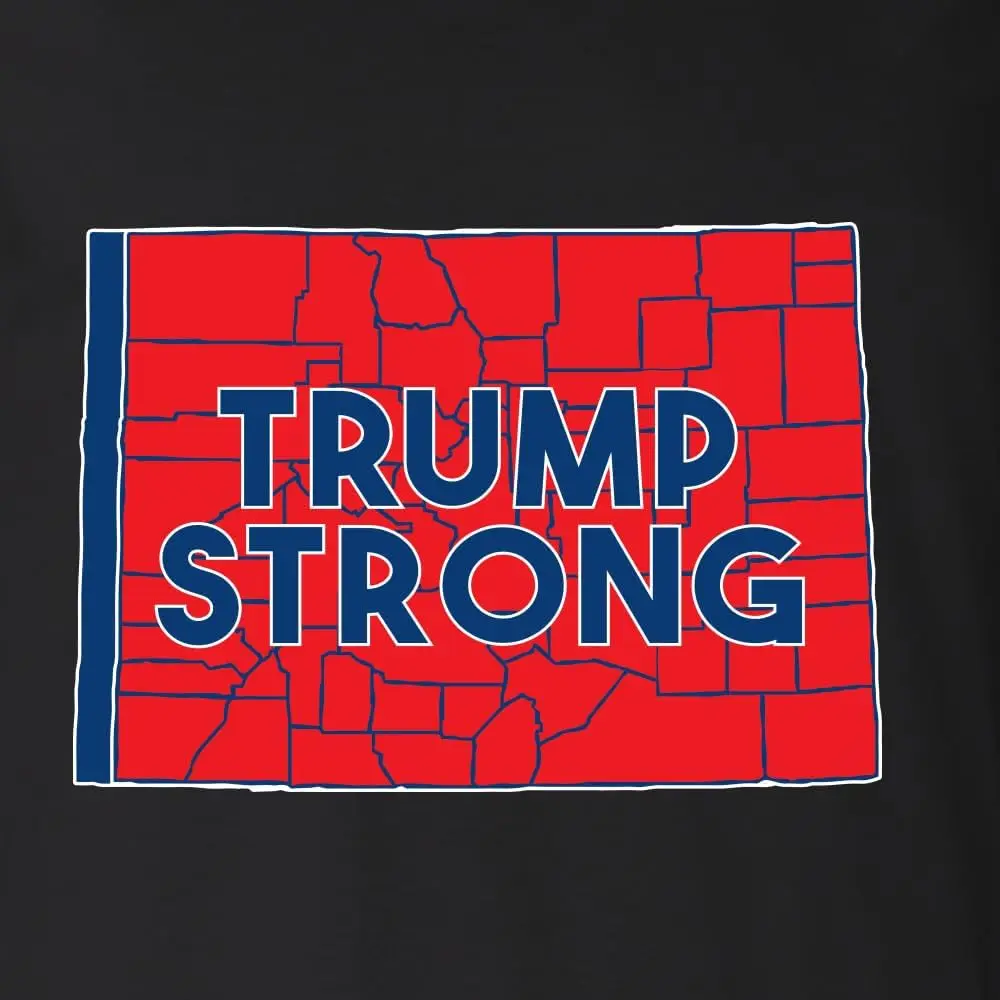 Trump Strong Take Back America Colorado Pride Political Tri-blend and Premium T-Shirts