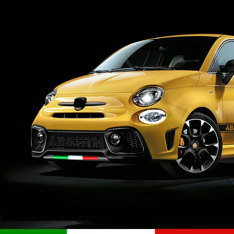 

Car Front Bumper Vinyl Sticker Decal Stripes For Fiat 500 Abarth Sport 595 695
