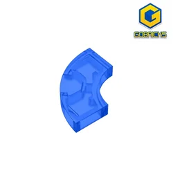 Gobricks GDS-1277 Tile 2 x 2 Curved, Macaroni compatible with lego 27925 children's DIY Educational Building Blocks Technical