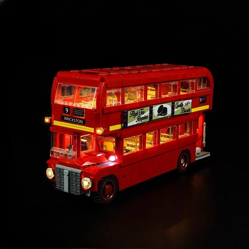 

LED Lighting Set Suitable For LEGO London Bus 10258 Building Blocks Bricks DIY Lamp Toys Set Not Include Model