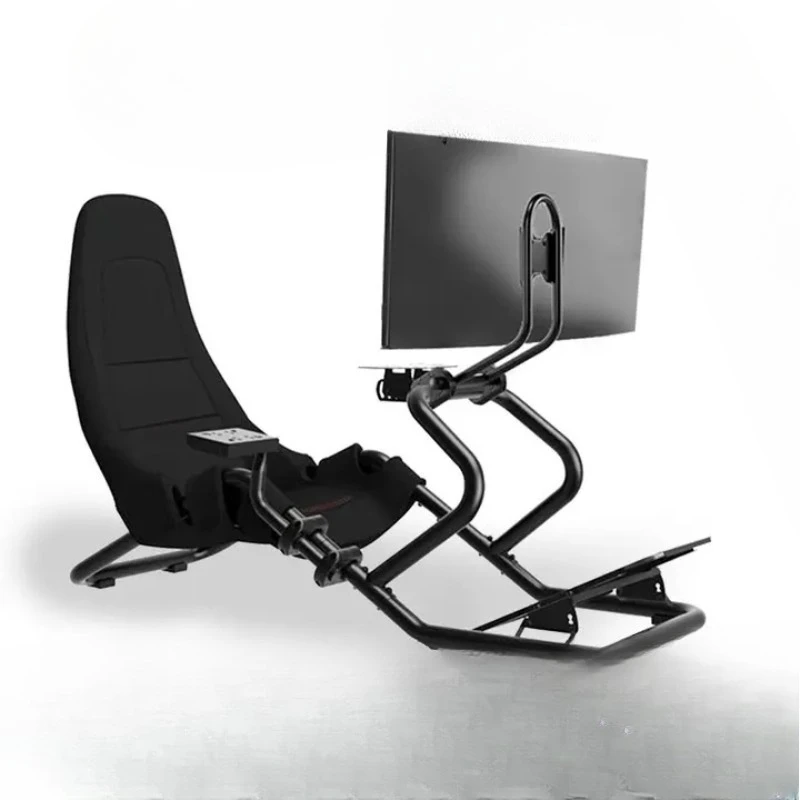 Racing emulator bracket Monitor bracket, seat game fixed game steering wheel gear lever