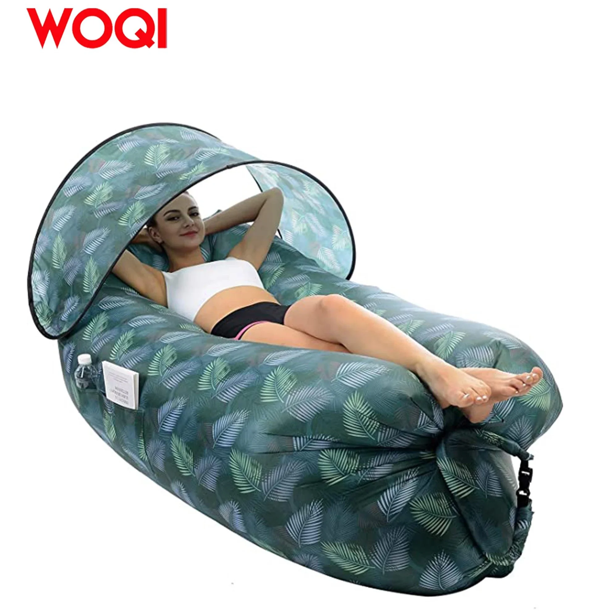 

Sun Couch Lounger Inflatable Lazy Bag Air Sofa For Beach Sleeping Bag Portable Outdoor Camping