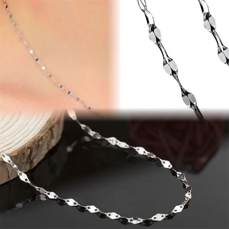 SOMILIA -18K vergoldete Halskette aus S925-Sterlingsilber für Damen, zierliche, minimalistische Solitär-Halskette mit rundem CZ-Stein, funkelnd, C – Detail 4