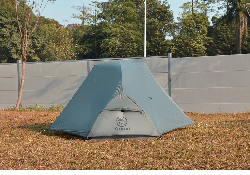 15D Silicon Coated MSR Hubba NX Style 1 Person Lightweight Backpacking Tent, Ripstop Waterproof Tent, Ultralight 1 Man