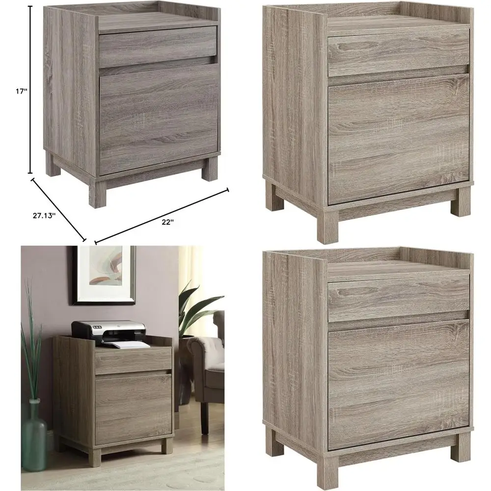

Gray 22 Wide x 17.2 Deep x 27 High Tracey File Cabinet