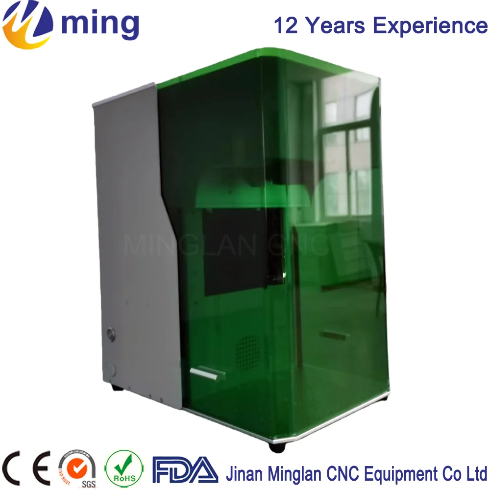 

Лазерный маркиратор с закрытой защитной камерой 20 Вт, 30 Вт, 50 Вт с вентилятором и подсветкой