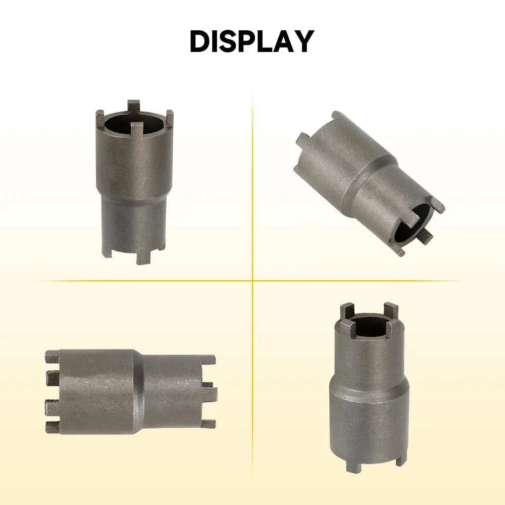

Черный инструмент для снятия гайки мотоцикла 20 мм/24 мм, двусторонний стопорный ключ сцепления, прочный портативный гаечный ключ для большинства мотоциклов