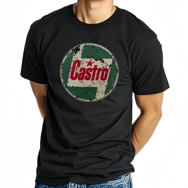 Camiseta de Castrol de aceite de Castrol, camiseta de talla S-5XL