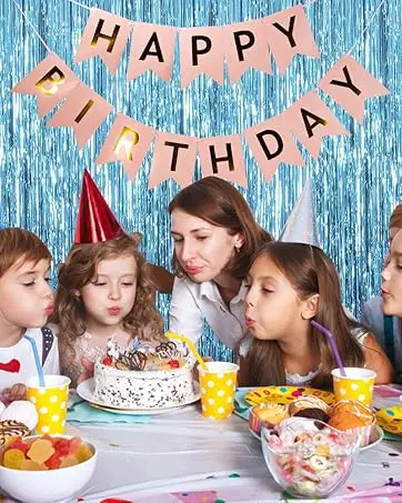 party streamers tinsel backdrop birthday party decorations party backdrop foil fringe curtain