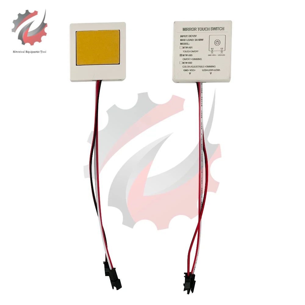 DC 12V 5A Impermeabile Bagno Dimmer Swicth LED Dimmer Touch Sensore Interruttore 12V Touch Dimmer per Specchio
