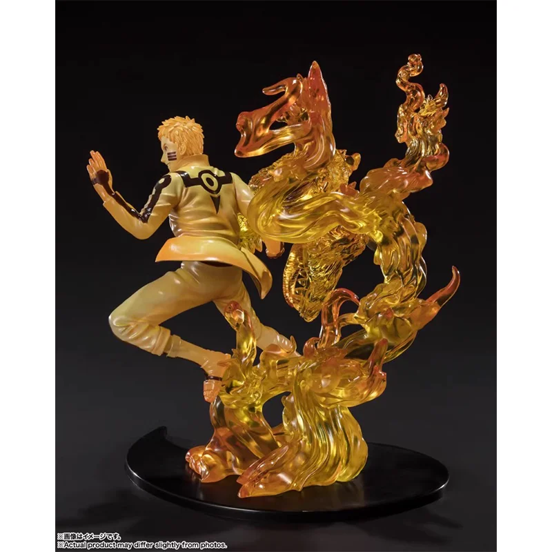 Bandai Original BORUTO Anime Figure Figuarts Zero Uzumaki Naruto Action Figure Toys for Kids Gift ornamenti modello da collezione