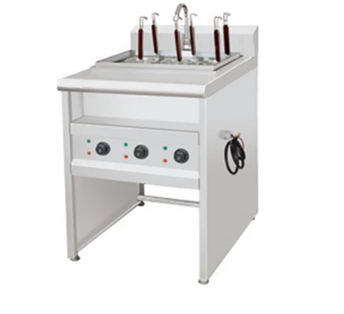 Commercial Stainless Steel Counter Top 6 Basket Pasta Cooker Machine