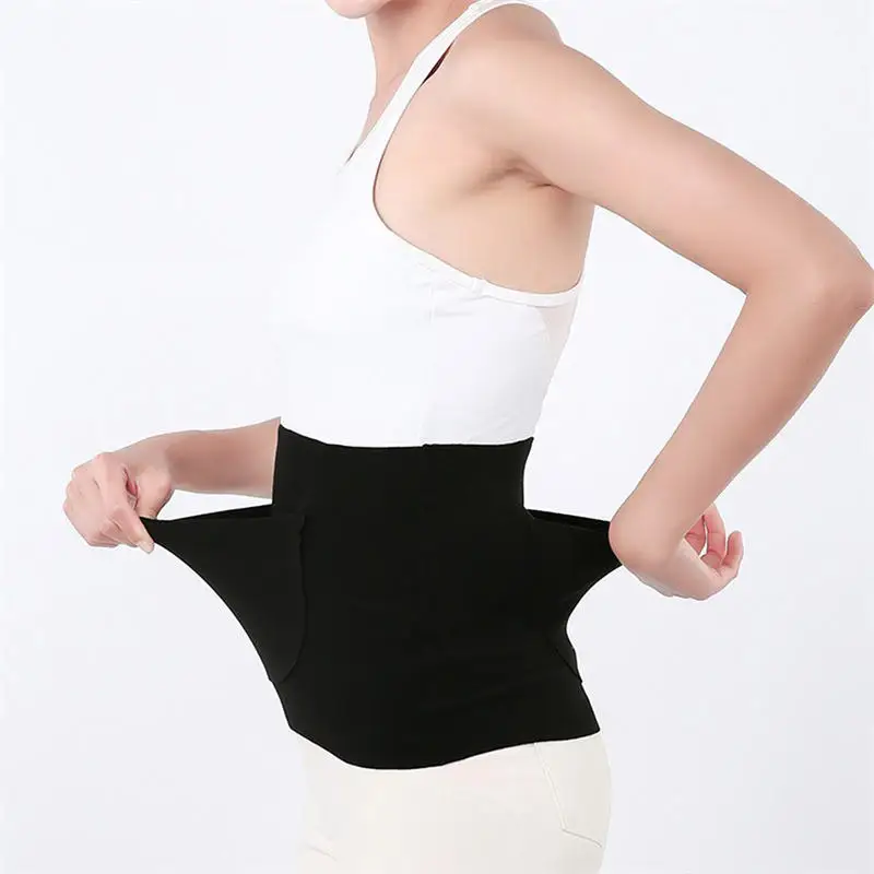 Prevent Cold Waist Belt Wear Elastic Thermal Waist Support Cloth High Elastic Kneepad High Elastic Waist Belt Thermal Warmer