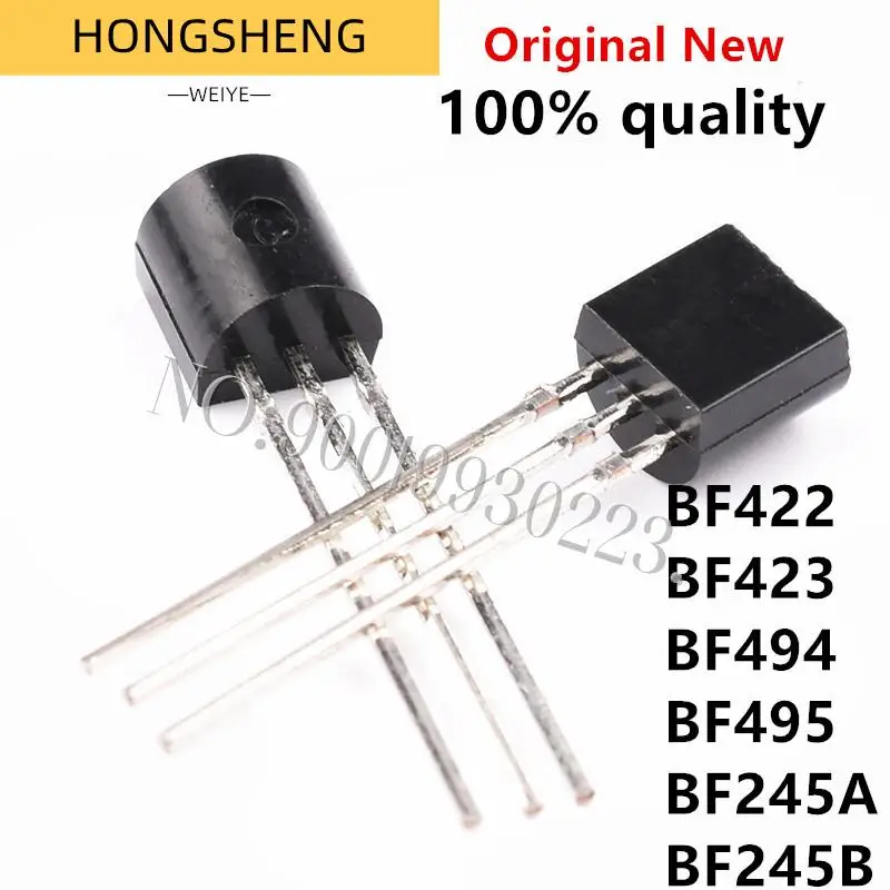 10pcs BF245A BF245 245B TO-92 Transistor 422 423 494 495