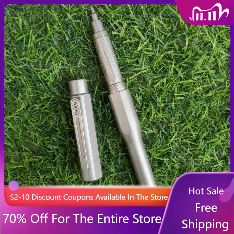 

Новый титановый металлический автоматический карандаш 0,5, цельнометаллическая структура, изготовленный из титана, механические карандаши для письма школьников Pk M5000