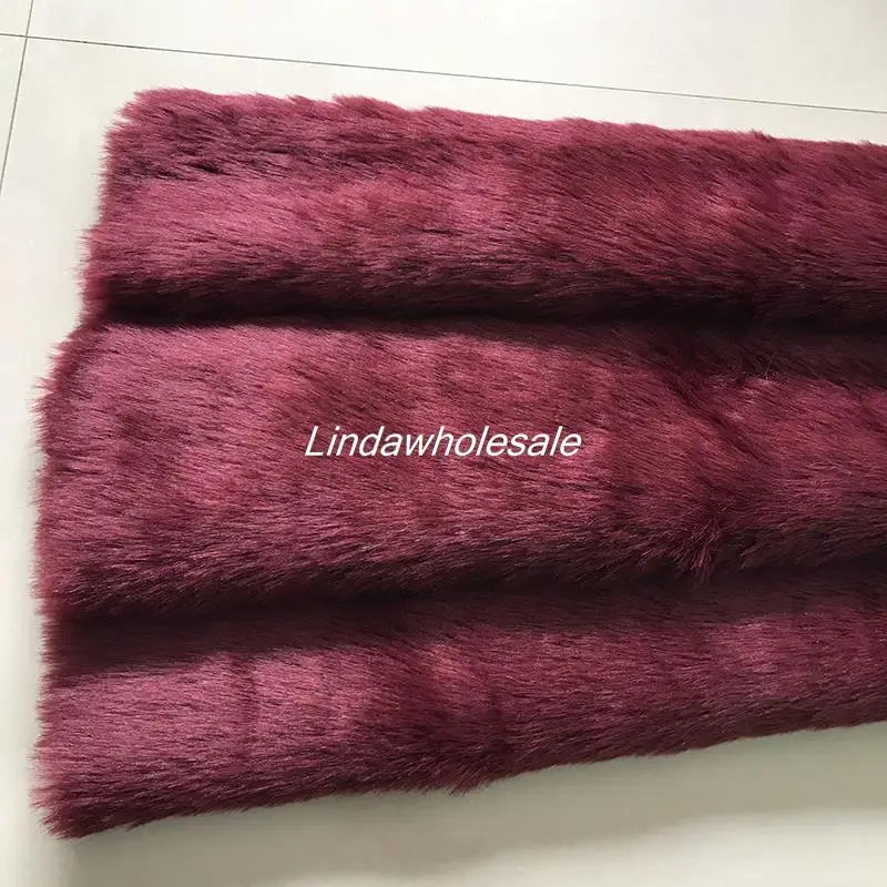Wholesale 2.5cm pile plush fabric,faux fur fabric,DIY handmade material,Counter display cloth, image 3