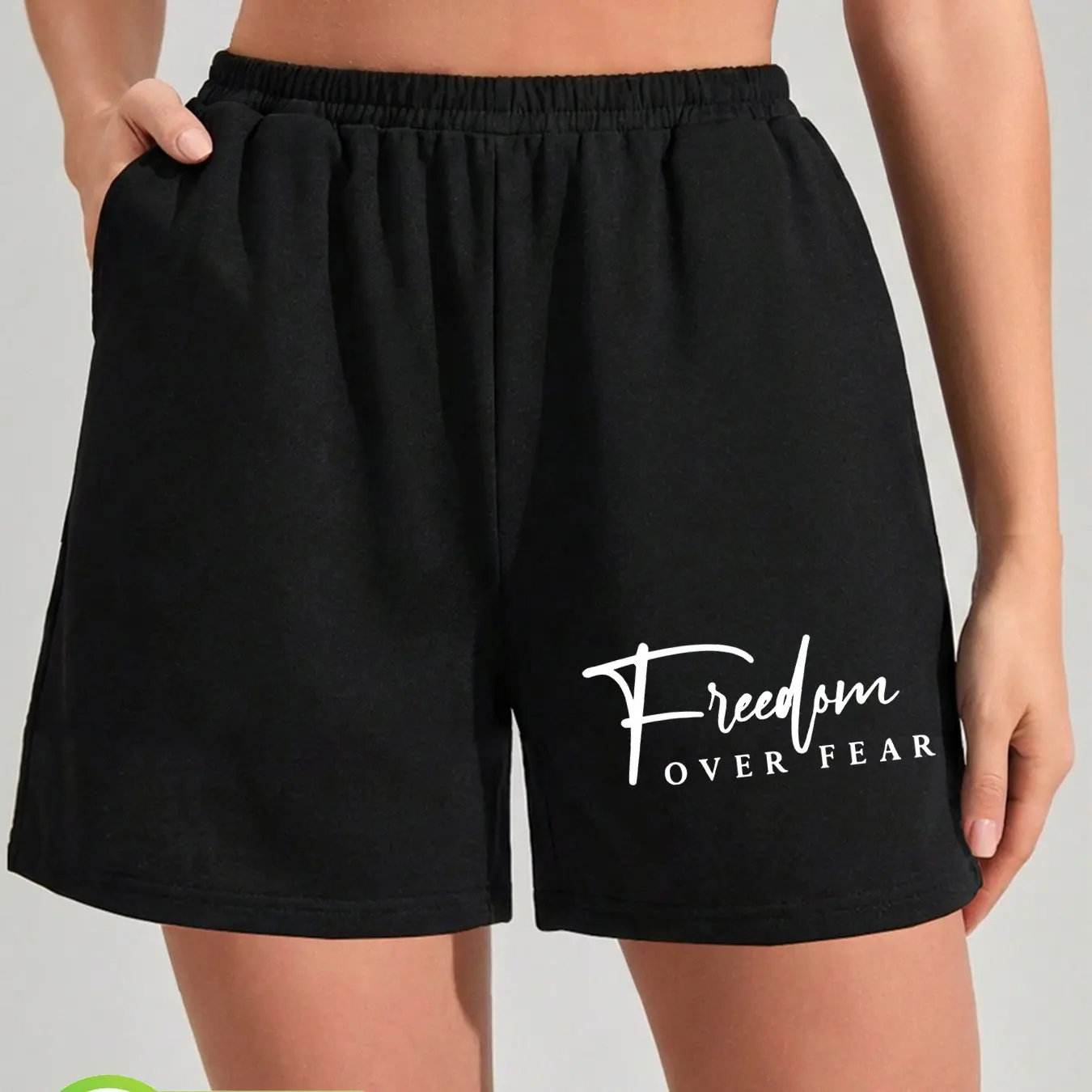 

Ladies' Casual Sports Retro Niche Design Shorts, Summer Casual Versatile American Trend Outerwear Pants, Summer Beach Pants