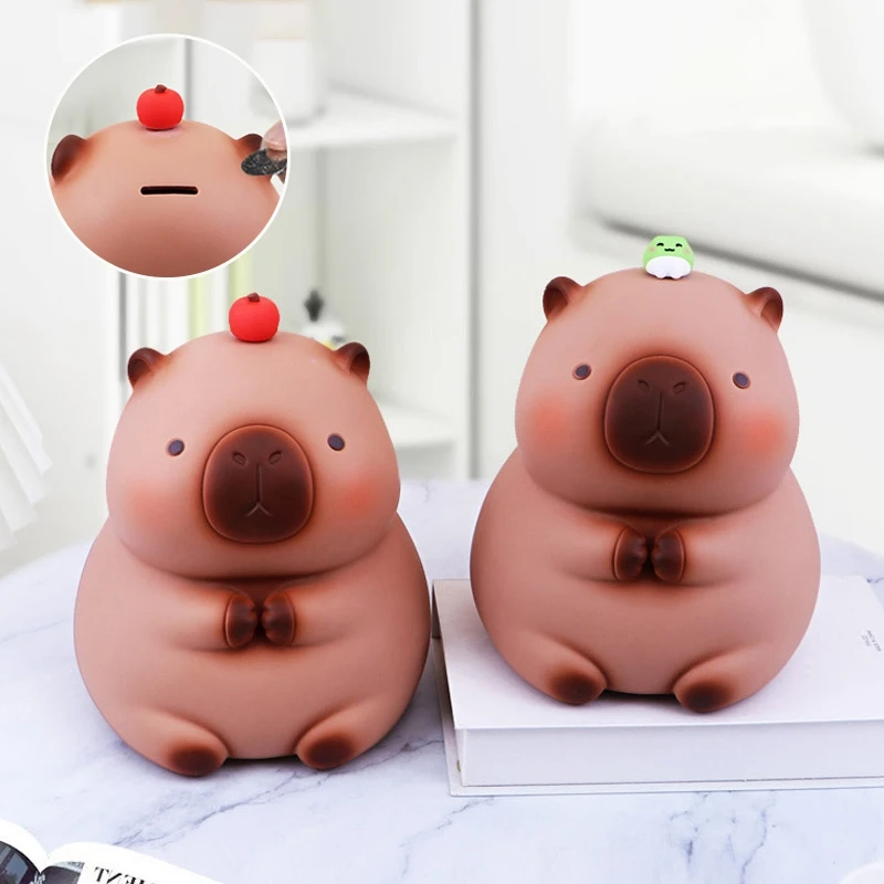 Capybara Piggy Bank Money Box Kapibala Money Saving Piggy Bank Cash Coins Saving Box Money Safe Box Tirelire Economie D’argent