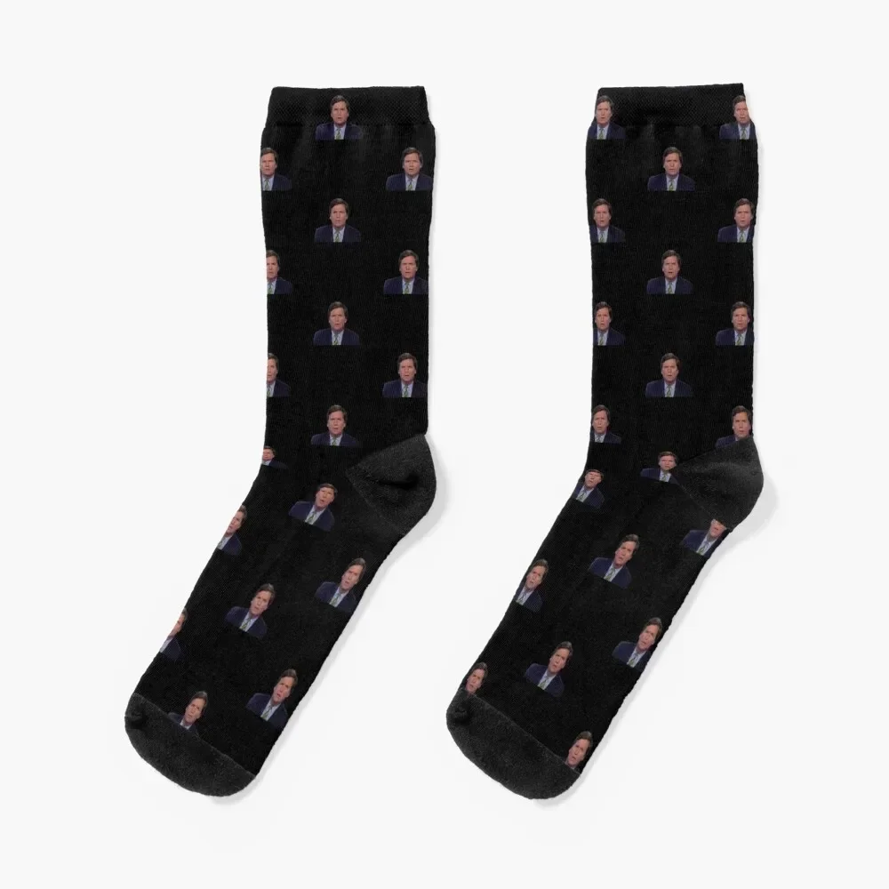 

Tucker Carlson 1 Classic TShirt3164 Socks cycling New year's christmas gift Men's Socks Luxury Women's