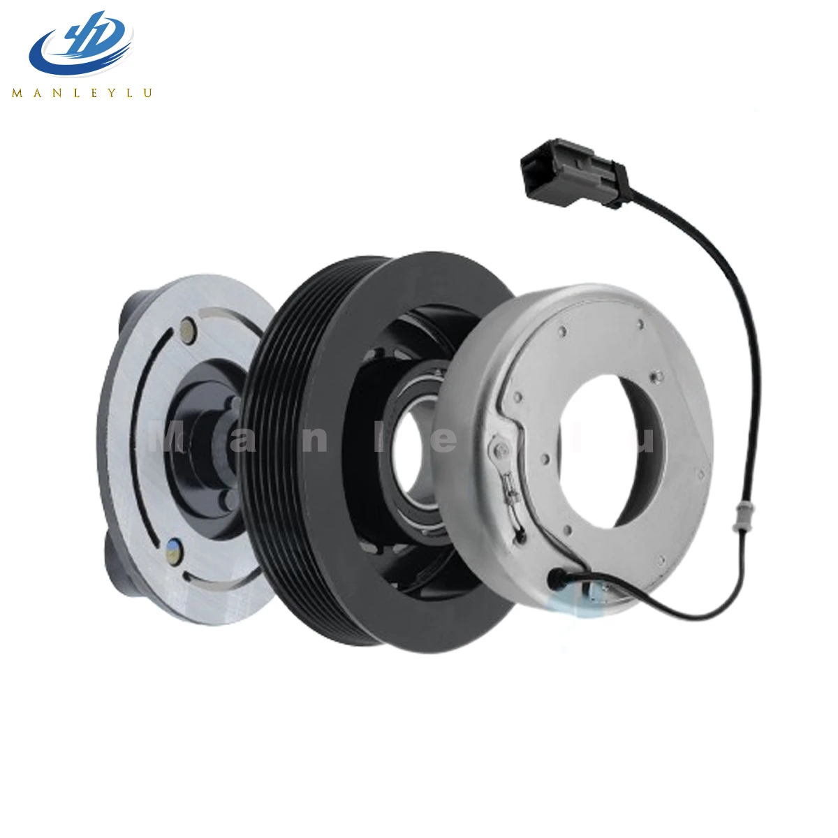 A/C Compressor Clutch Pulley Kit For Nissan NAVARA D40 NP300 2.5 OEM 92660EB70A 92600EB400 92600EB40B 92600EB40E