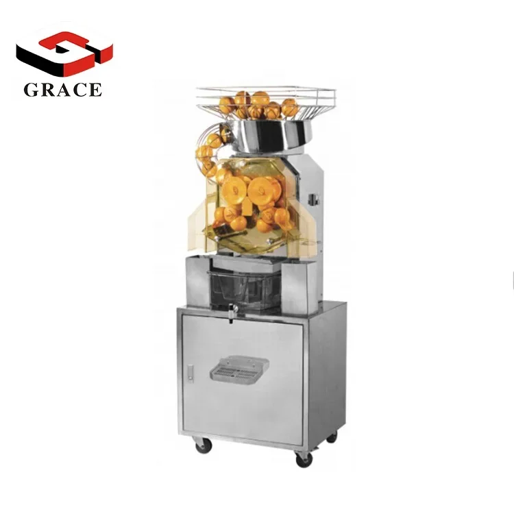 Commercial Juicer Extractor Machine Stainless Steel  Automatic Electric Orange Lemon  with Orange