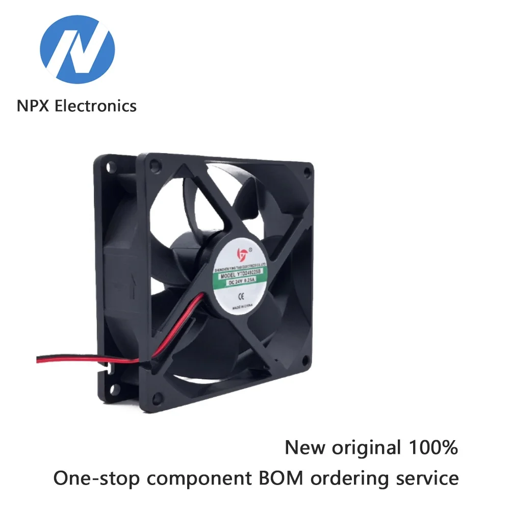 YTD249225B DC24V 0.25A آلة لحام محول التردد مروحة التبريد