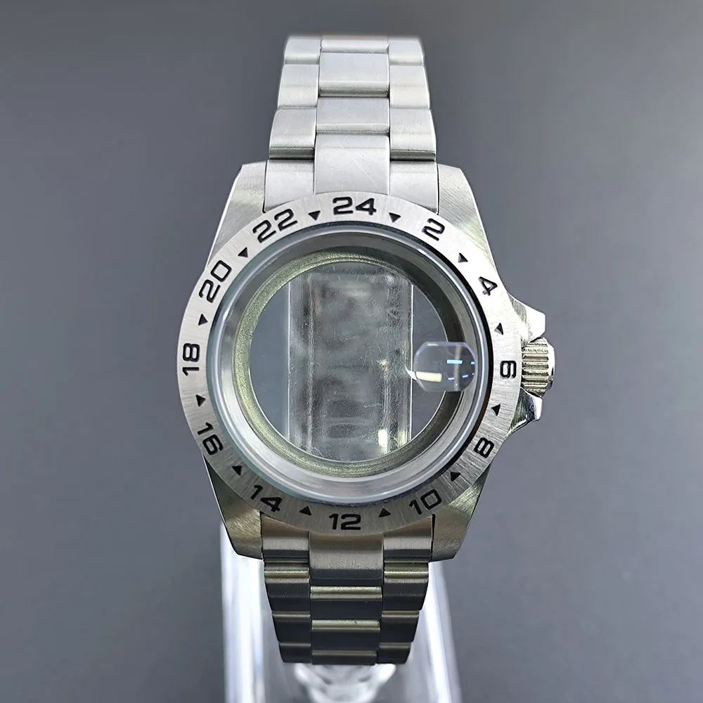 

39.5mm NH34 watch case GMT case sapphire glass Fit for NH34 movement NH34 dial hands
