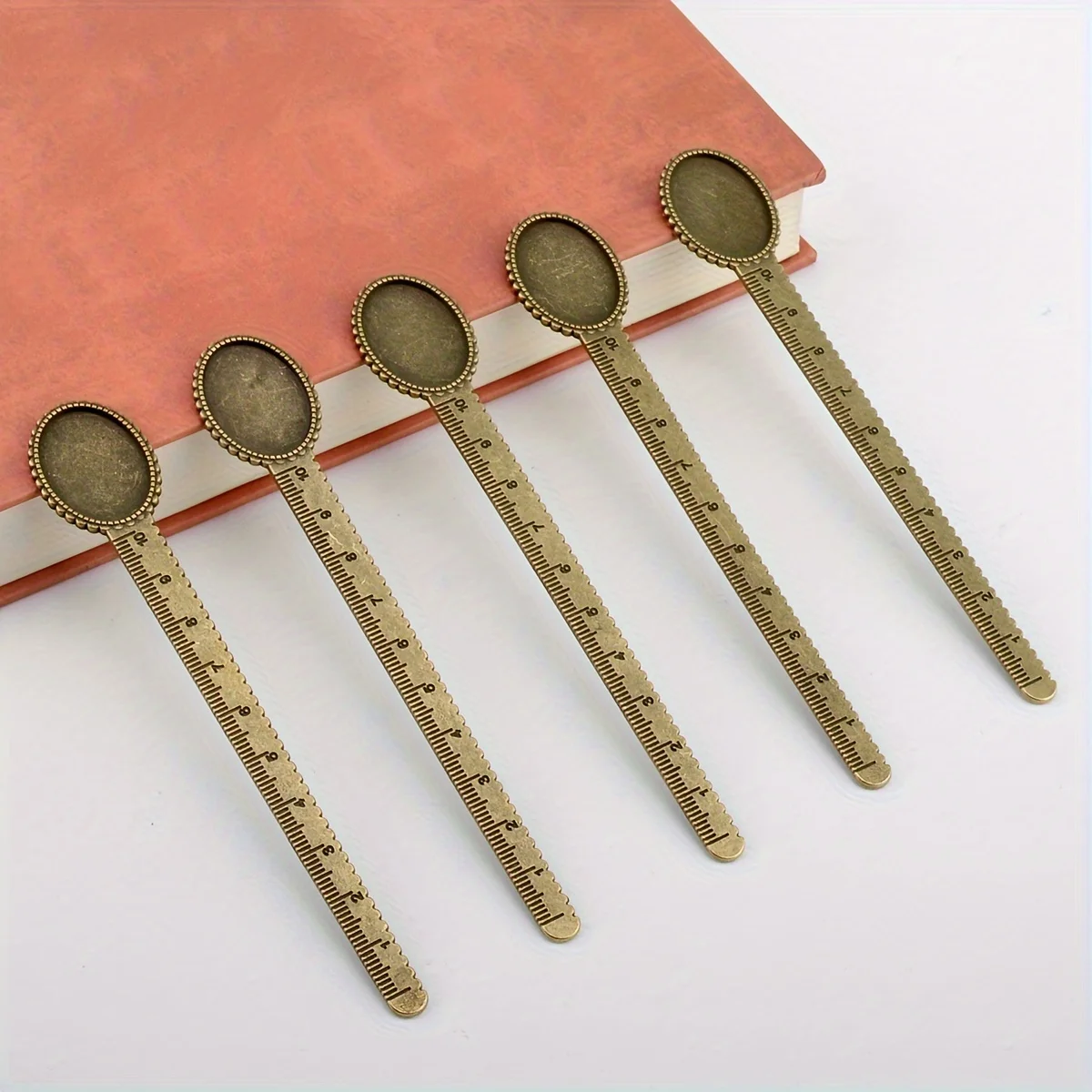 Vintage Minimalist Antique Brass Ruler, Back To School, School Supplies, Kawaii Stationery, Colors for School, Stationery