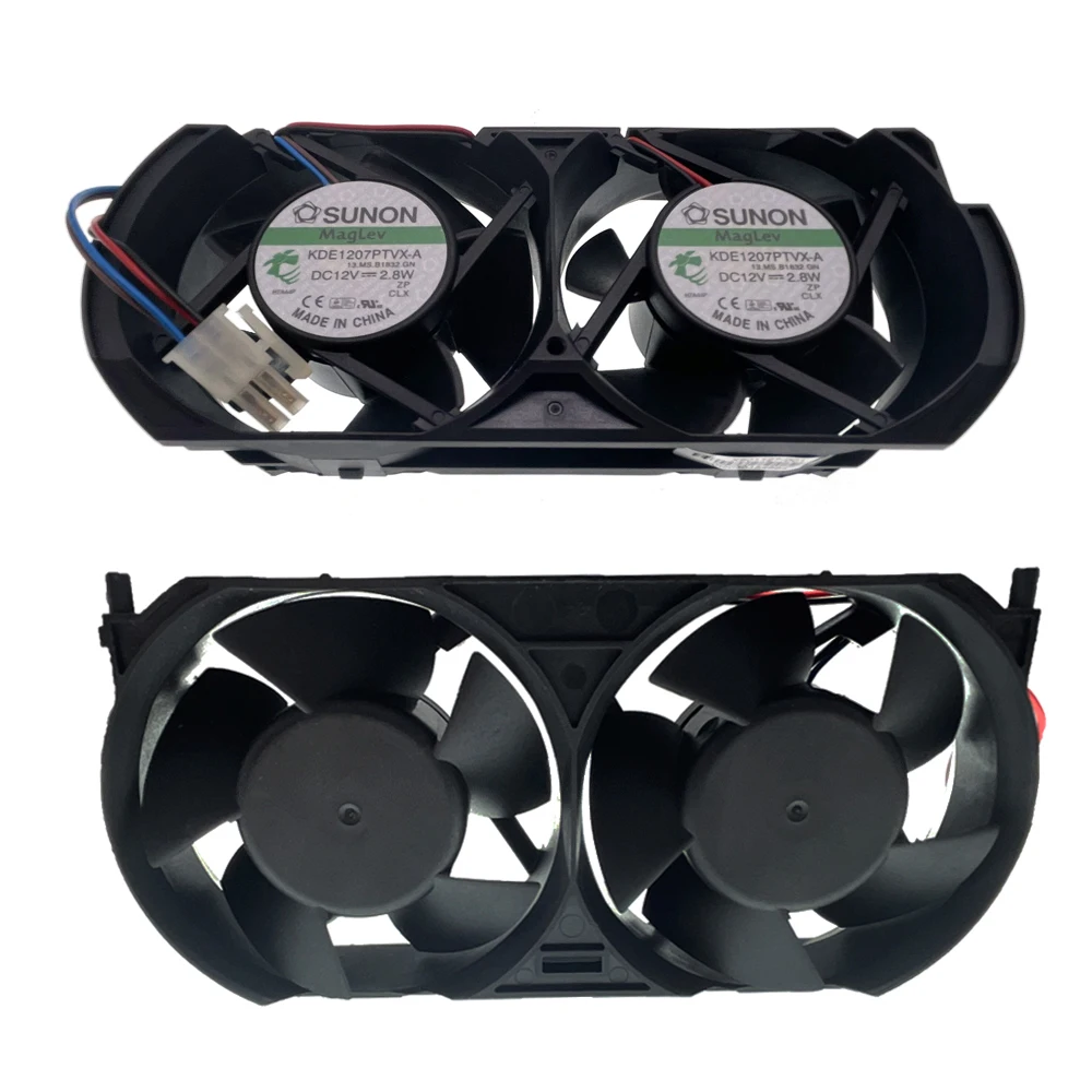 

2 in 1 Playstation Cooling Fan, Brand New for XBOX 360 Sunon KDE1207PTVX-A 12V 2.8W Mute Silent Cooling Fan