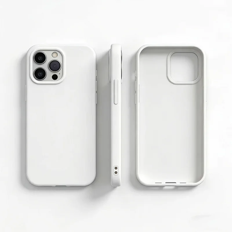 Funda de teléfono GJK 1, nueva, lujosa, de TPU de color sólido, resistente a arañazos y duradera. Compatible con iPhone 17/16/15/14/13/12/11