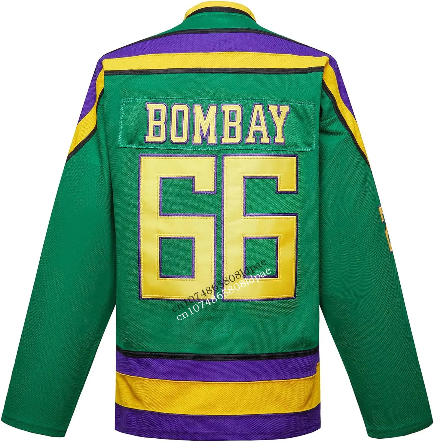 Adam Banks Mighty Ducks Jersey Movie Ice Hockey Jersey S-XXL Charlie Conway #96 Bombay #99 Hip Hop Adam Banks Jersey