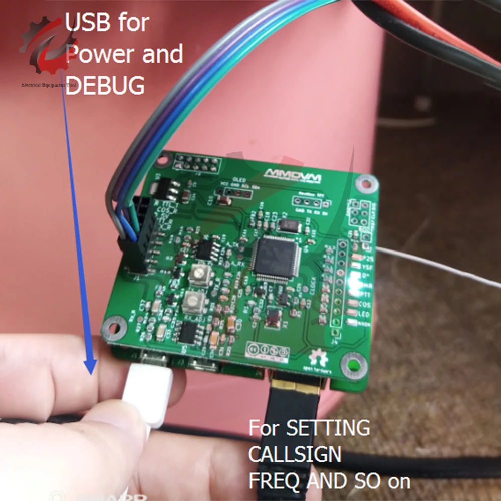 MMDVM Open-Source Multi-Mode Digital Voice Modem Digital Repeater Board Expansion Board For Raspberry Pi