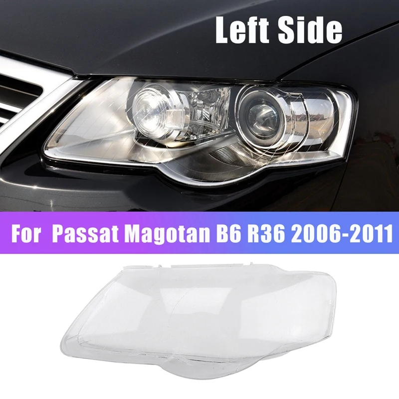 

Front Headlight Cover Head Light Lamp Lamp Shell Cover For Passat Magotan B6 R36 2006-2011