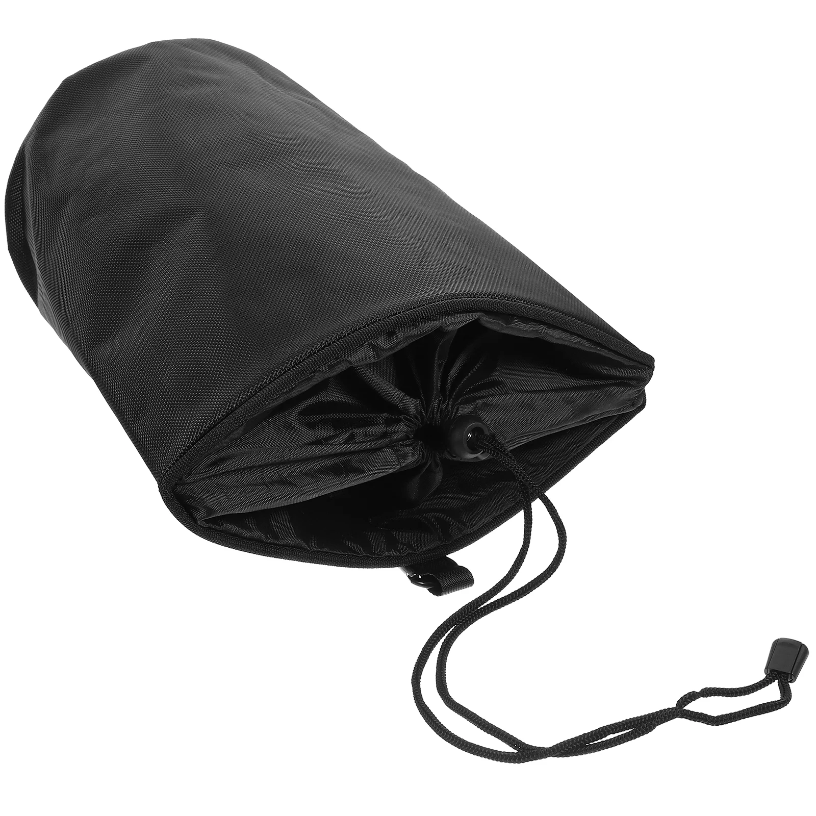Home Storage Bag Convenient Clothes Clip Belt Hanging Black Hook Clothespin Daily Use Pouches Drawstring