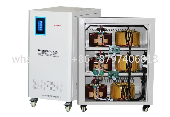 30KVA output AC power 50Hz voltage stabilizer, three-phase to three-phase 380V