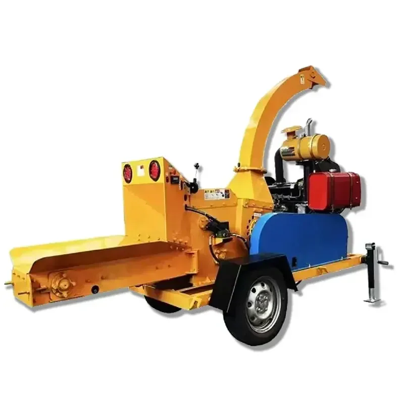 Hot sales Best selling eco-friendly wood crusher saw dust machine mobile /street greening chipper garden branch crusher