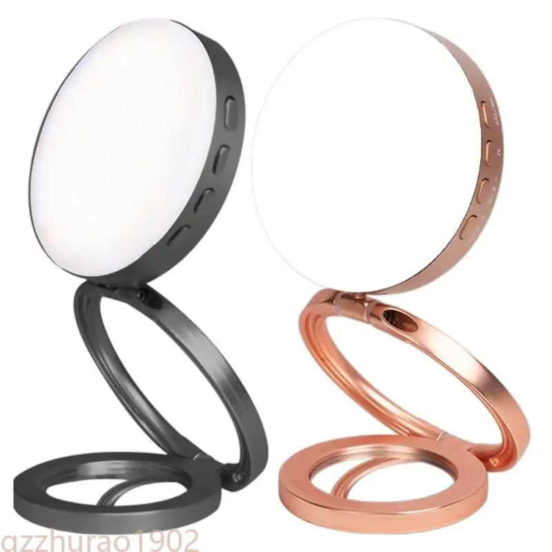 

97QB Multifunction Magnetic Selfie Light Easy Carry Phone Light Easy to Use for Makeup Video Conferences & Travel Photography